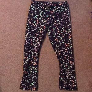 Reebok workout capris